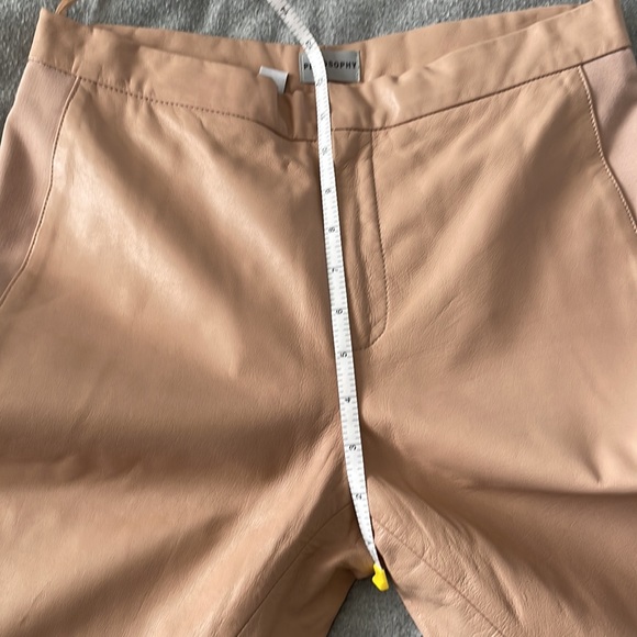 Philosophy high waisted leather pant - Picture 7 of 8